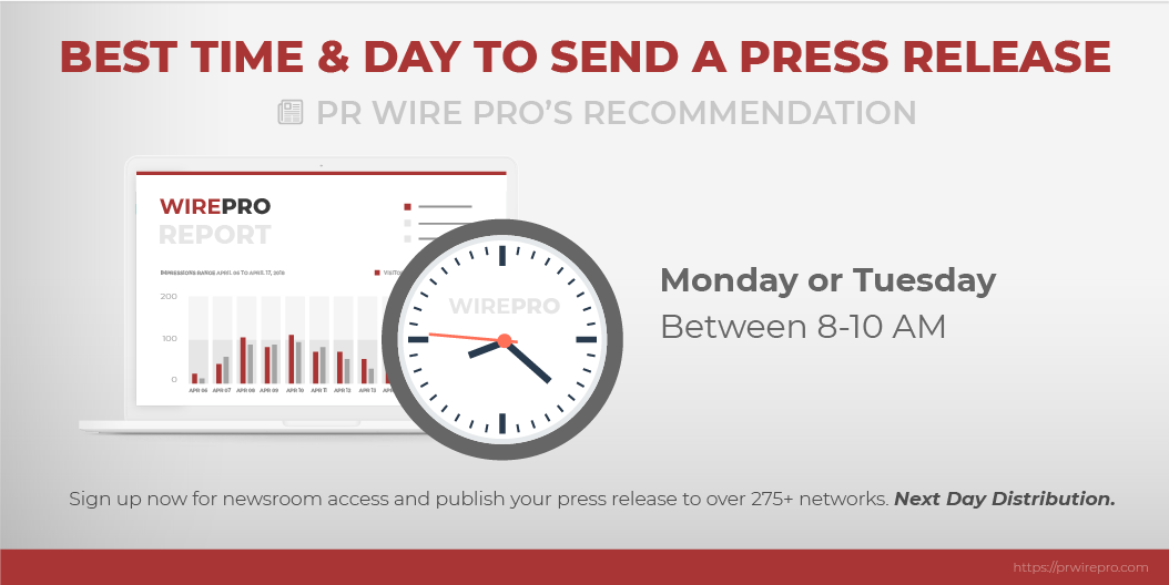 The Best Time and Day To Send A Press Release