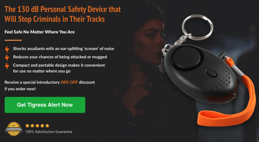 Tigress Alert Personal Safety Device