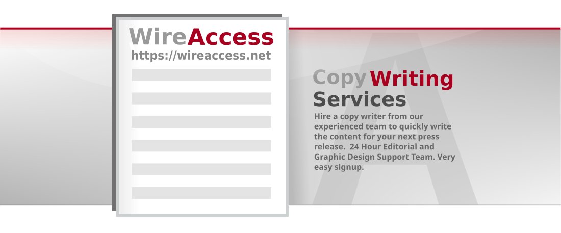 Wire access press release copy writing services